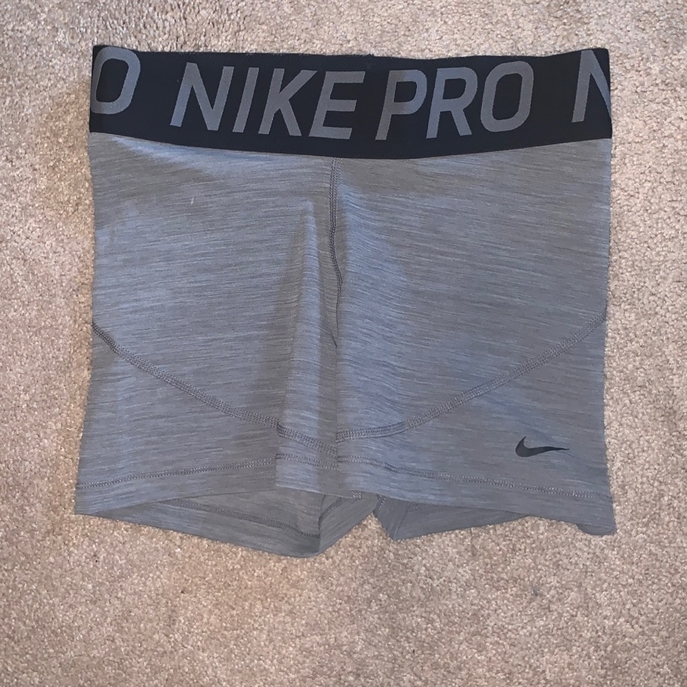 Nike dri fit spandex shorts
